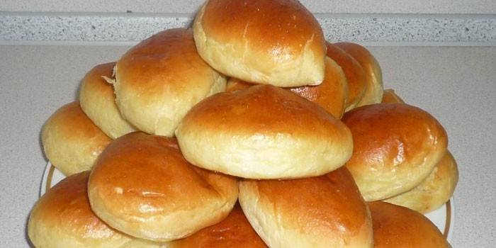 Plăcinte de Kefir cu varză