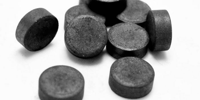 Tablete cu carbon activat