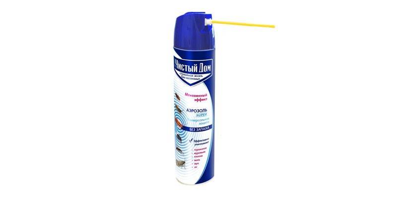 Malinis na Bahay ng Aerosol