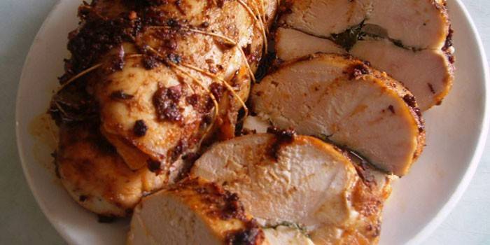 Filet De Poulet Au Four Pastrami