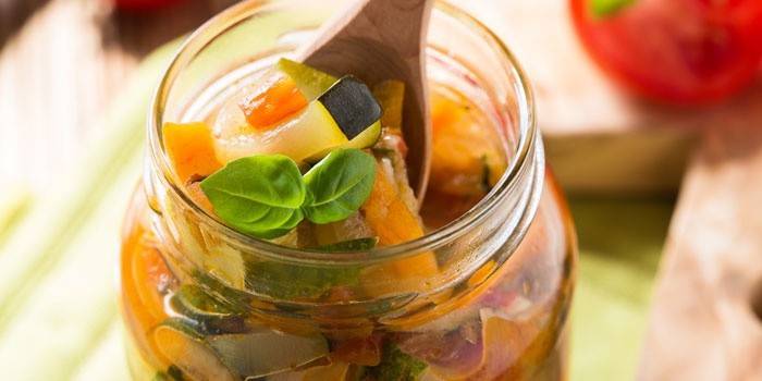Koreanischer Zucchinisnack