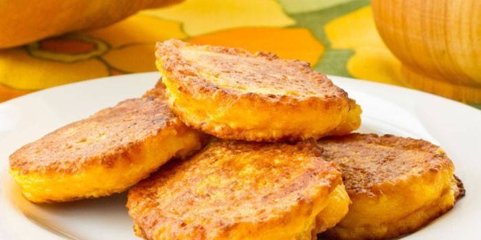 Kürbis-Pfannkuchen