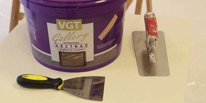 Serie di colori con effetto pietra di VGT