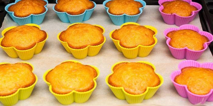 Muffins de silicone