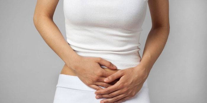 Dolor abdominal en una dona