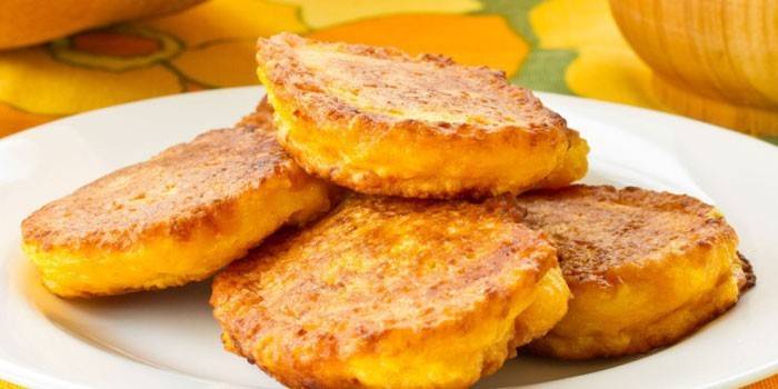 Kürbis-Pfannkuchen