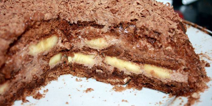 Bánh chuối sô cô la gừng