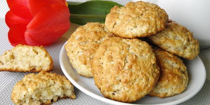 Mit Hüttenkäse