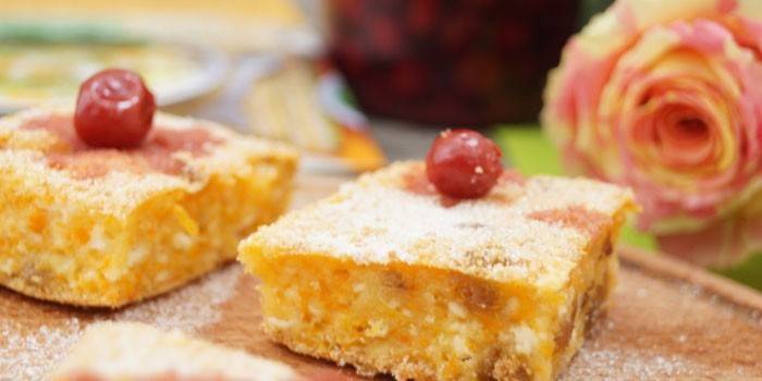 Casseruola di carote e ricotta