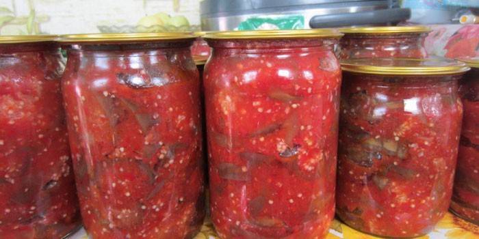 Cà tím hầm trong sốt cà chua