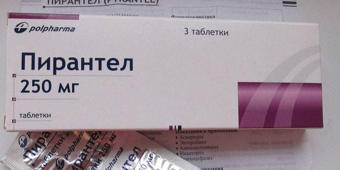 Пирантел таблете у паковању