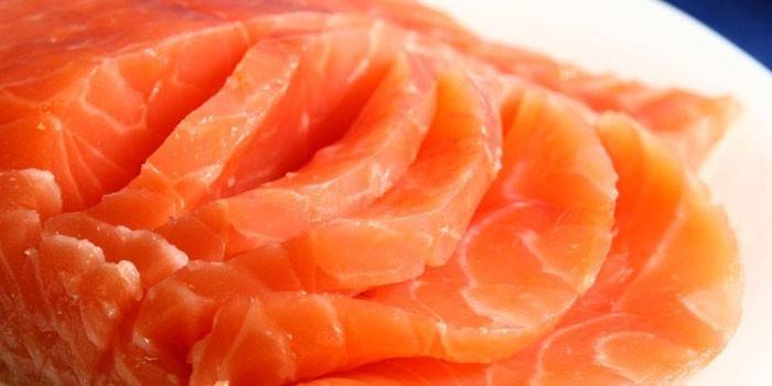 Salmón ligeramente salado