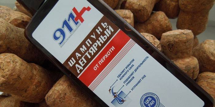 טאר שמפו לקשקשים 911