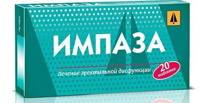 Таблетки Импаз на опаковка