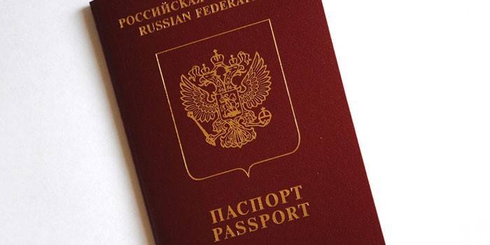 Passaporto di un cittadino della Russia