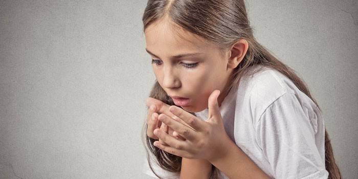 Vomissements chez un enfant