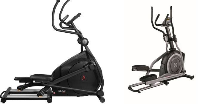 Namų sporto salių įranga - elipsoidai „Ammity Dream DE 50“ ir „OptiFit Dakota FX-716“