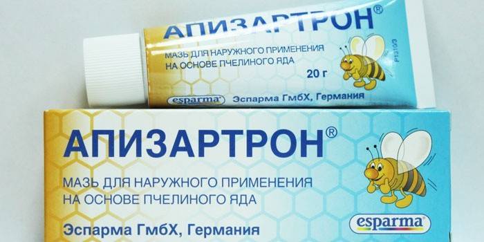 ครีมร้อนของกล้ามเนื้อ Apizartron