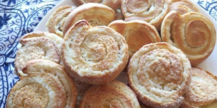Caracoles confeccionados con relleno