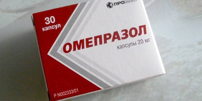 Omeprazolo tabletės