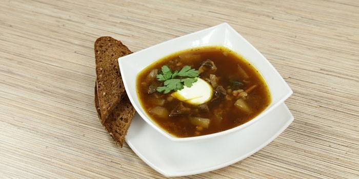 Guisado de cogumelos