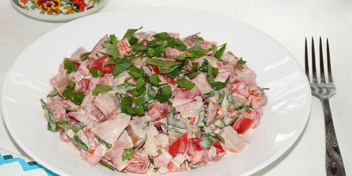 Salada de tomate