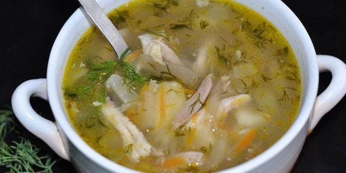 ดองกับข้าวและไก่