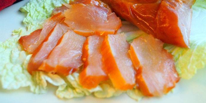 Tavuk fileto carpaccio