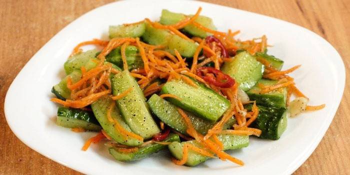 Salad dưa chuột tươi Hàn Quốc