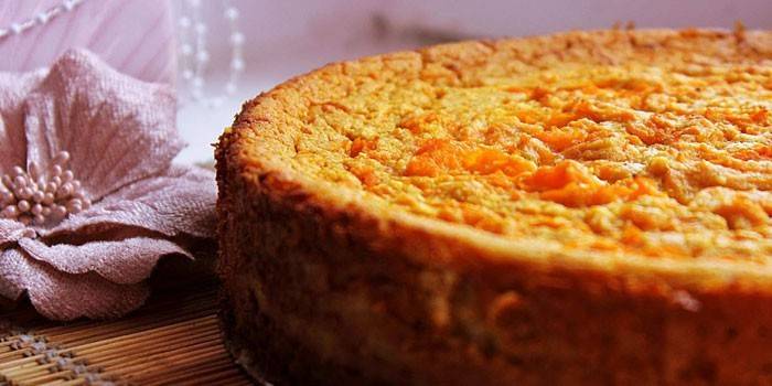 Casseruola pronta per carote e mele