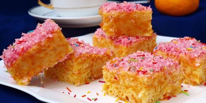 Pastel de calabaza Manno