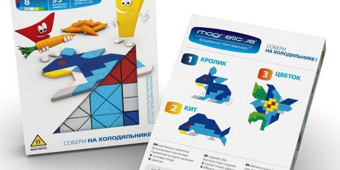 Mozaika Magneticus w opakowaniu