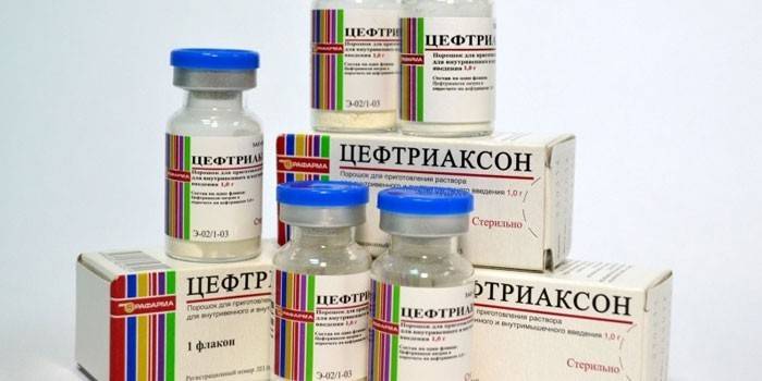 Ceftriaxone nel pacchetto
