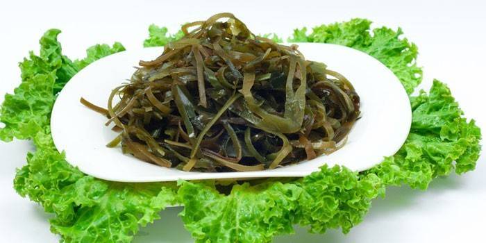 Insalata coreana di alghe speziate
