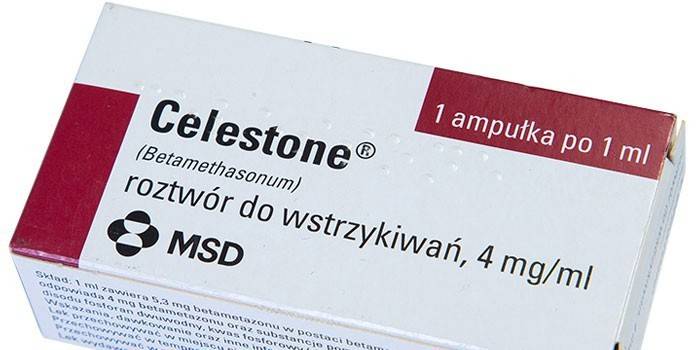 Ampullen Celeston in der Verpackung