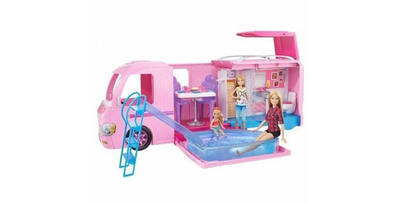 Matkailuauto Barbie Dream Camper