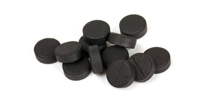 Tablete cu carbon activat