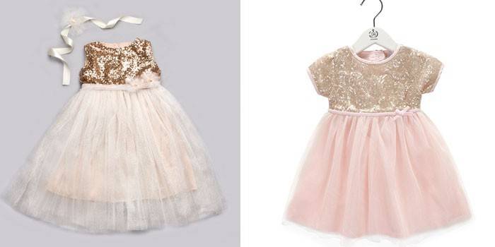 Robes de paillettes pour les filles