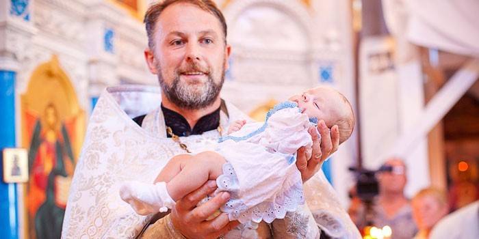 Padre com uma criança
