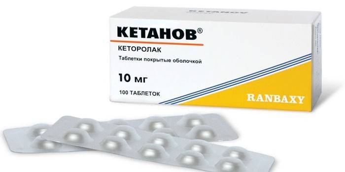 Ketano tabletės