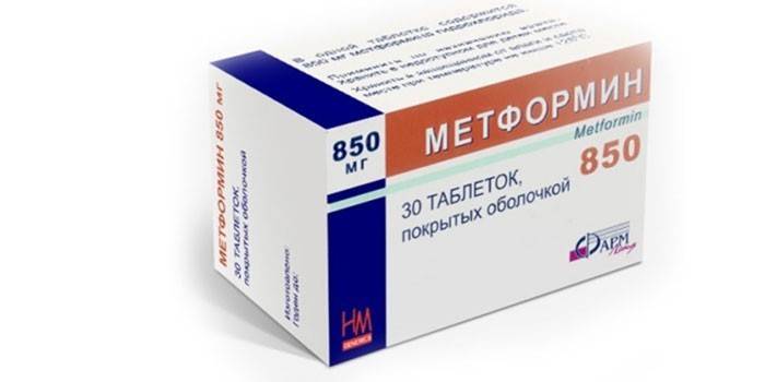 Vaistas Metformin 850