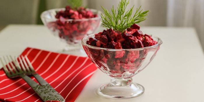 Insalata di barbabietole