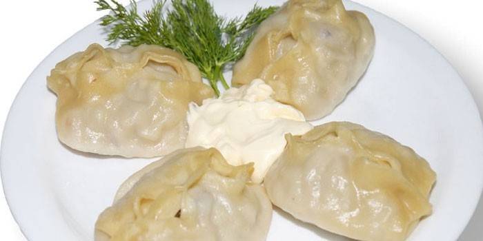 Marhahús töltött kész manti