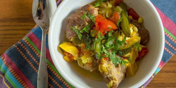 Guisado de legumes