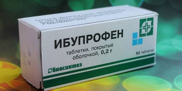 Ibuprofen w opakowaniach