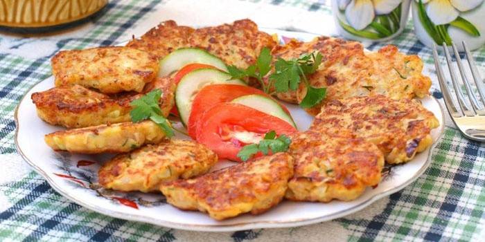 Zucchini-Pfannkuchen