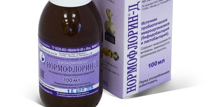Biocomplex Normoflorin-D בבקבוק