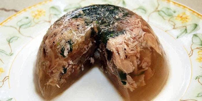 Thạch thịt bò đã sẵn sàng