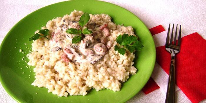 Riz de fruits de mer