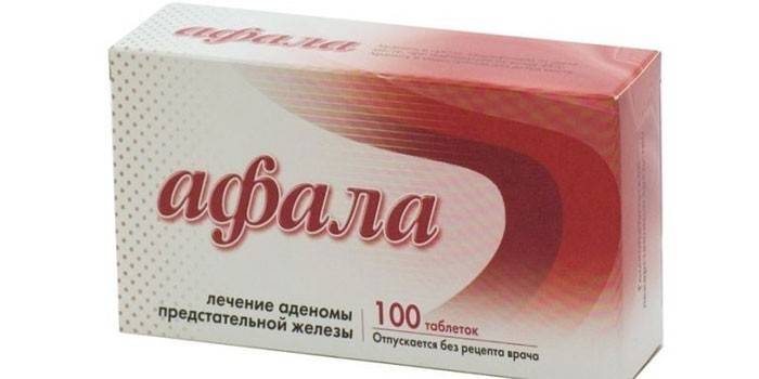 Tablete Afala în ambalaj